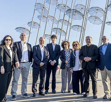 ELVIAL's Sponsorship  for the restoration of the iconic sculpture “The Umbrellas”  